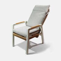Como Armchair Foot Stool Set