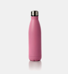 Excellent Houseware Stainless Steel Vacuum Flask Bottle, Pink, Packshot View