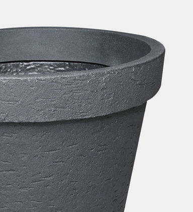 Antraciet Round Flower Pot