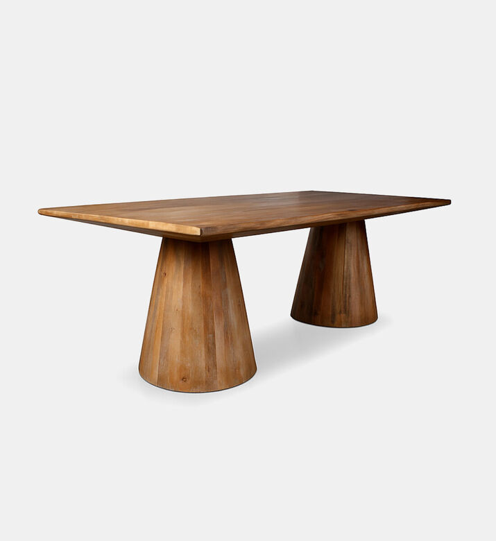 Home Deco and More Pine Mango Wood Dining Table, Packshot View