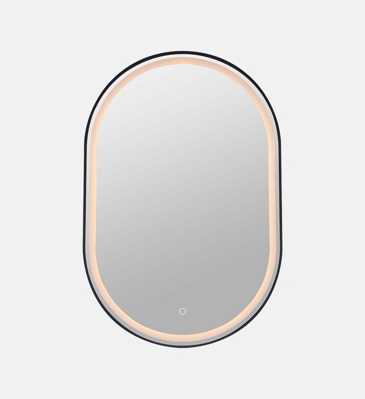 Oval Lighted Bathroom Mirror