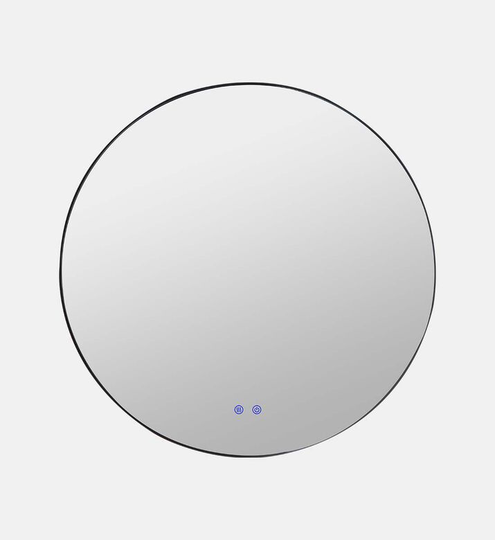 Home Deco and More Round Backlit Bathroom Mirror, Packshot View