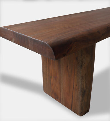 Ethnic Acacia Wood Bench