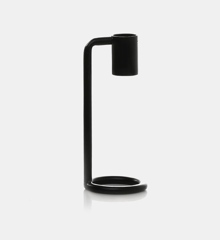 Metal Circle Base Candle Holder