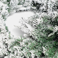 Snowy Christmas Garland 270 Cm
