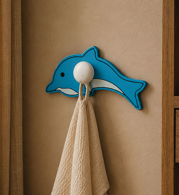 Headbourne Dolphin-shape Hook Board, Packshot View