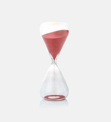 Classic-style Glass Hour Clock