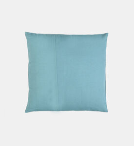 Home Deco and More Square-shaped Throw Filled And Vaccumed Cushion, Blue, 60x60-cm, Packshot View