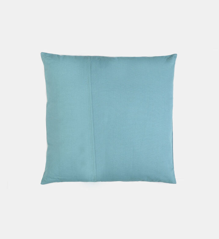 Home Deco and More Square-shaped Throw Filled And Vaccumed Cushion, Blue, 60x60-cm, Packshot View