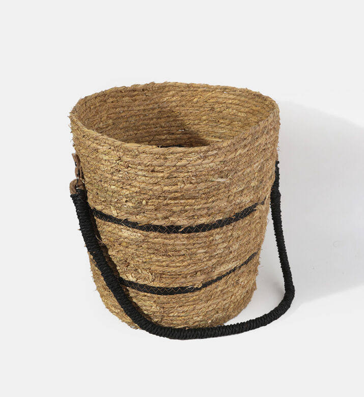 Straw Round Storage Basket