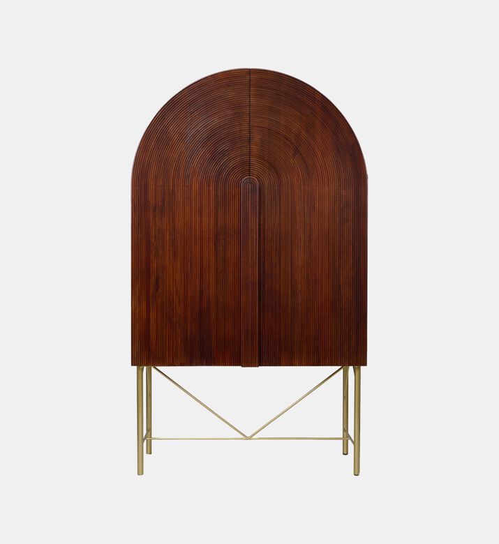 Pillar Mango Wood Cabinet