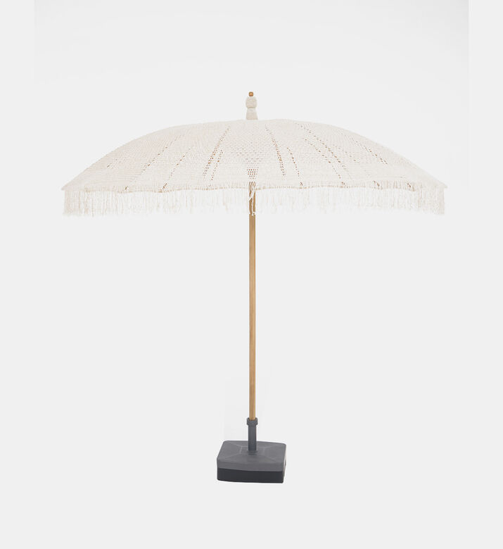 Lux Macram Bamboo Umbrella