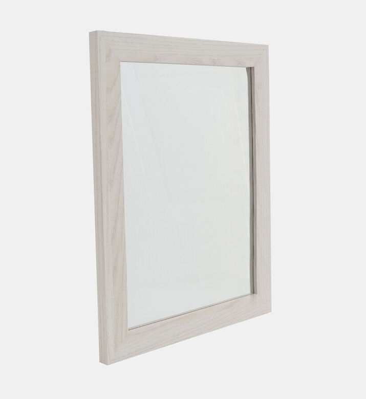 Wooden Frame Rectangular Mirror