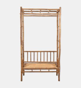 Home Deco and More Pergola Frame Bamboo Bench, Packshot View