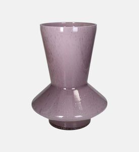 Colored Glass Wide Flower Vase