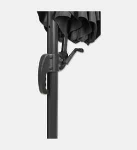 Home Deco and More Large Outdoor Umbrella, Dark-grey, 300-cm, Packshot View