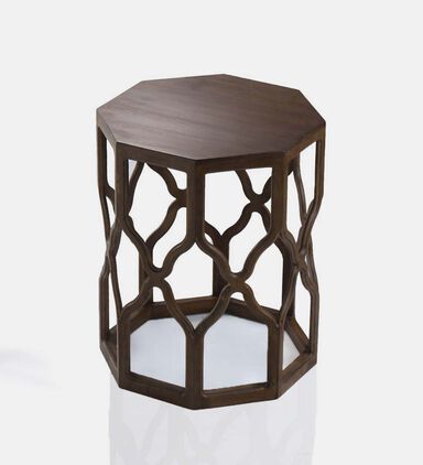 Octa Mango Wood Side Table