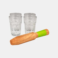 Transparent Mojito Glass 4-piece Set