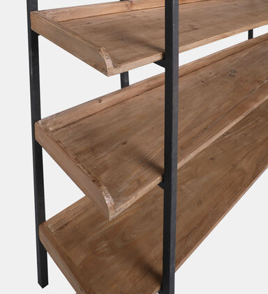 Brooks Wide Shelf Pine Bookcase