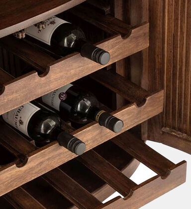 Reyi Wooden Bar Cabinet