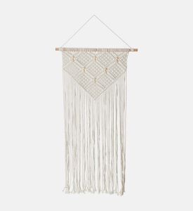 Home and Styling Cotton Tassels Decorative Wall Hanger, Packshot View