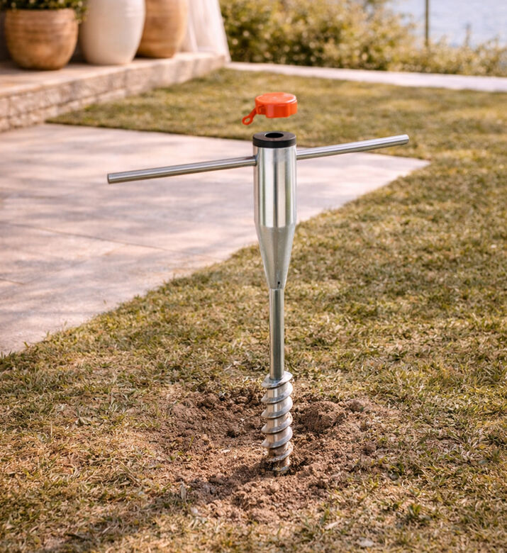 Home Deco and More Metal Umbrella Holder 5-adapter, Packshot View