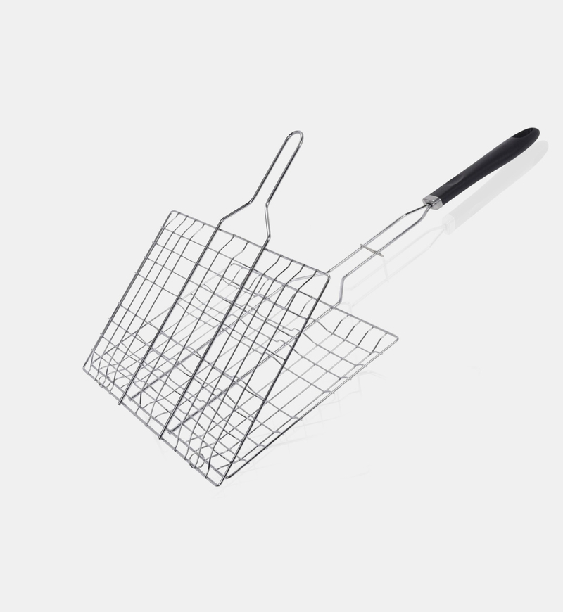 Chrome Hamburger Grill