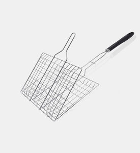 Chrome Hamburger Grill