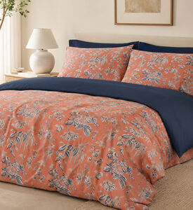 Home Deco and More Sofia Cotton Satin Bed Set, Multicolor, 200x200-cm, Packshot View