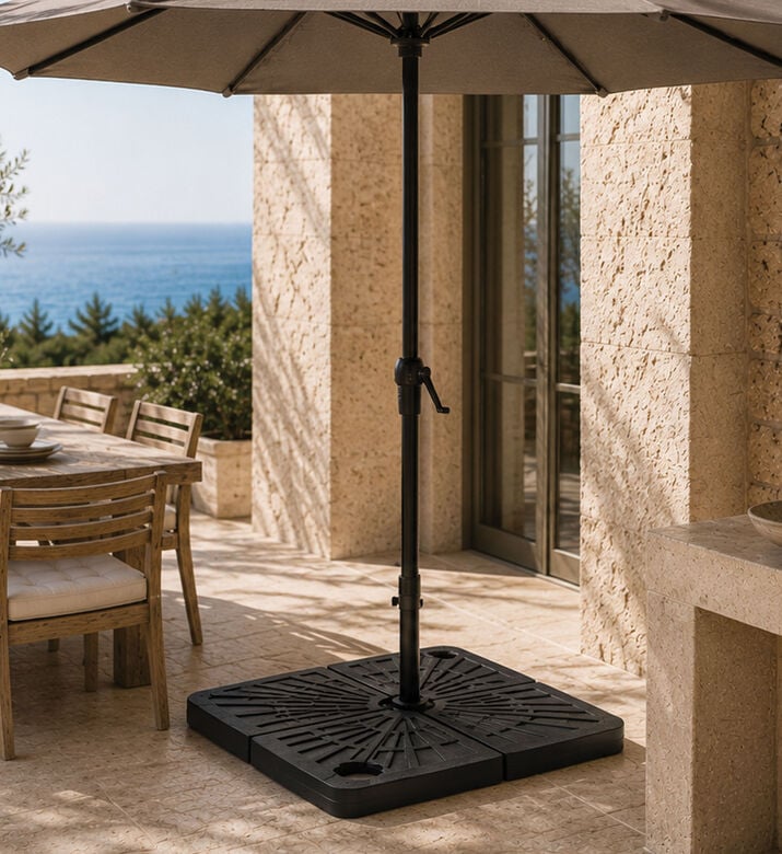 Home Deco and More Concrete Umbrella Base, Packshot View