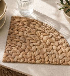 Excellent Houseware Rattan 12-piece Napkins Set, Packshot View