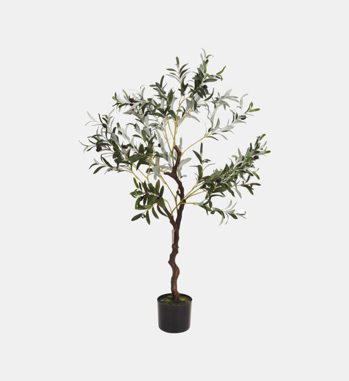 Artificial Olive Tree Pot