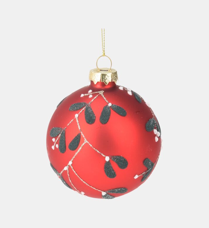 Home Deco and More Xmas Ball Colour, Red, Packshot View