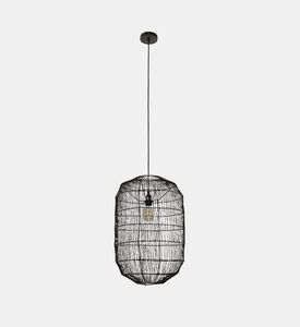 Home Deco and More Weving Cylindric Pendant Lamp, Packshot View