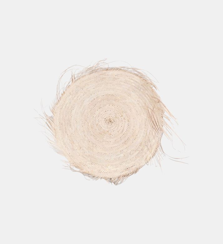 Palm Leaf Fringe Decorative Plate 80 Cm