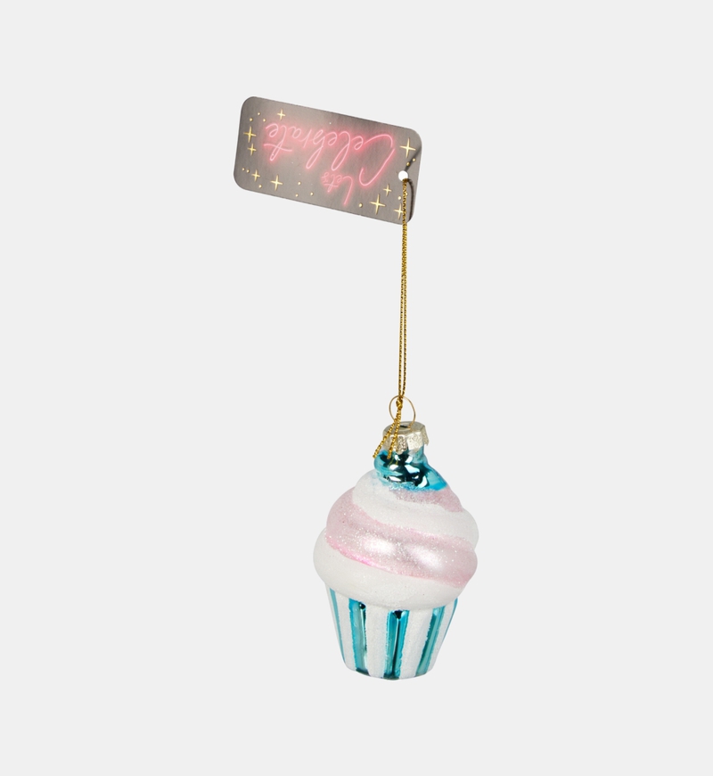 Cupcake-shape Hanging Ornament