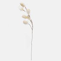Tulip Feather Faux-flower Ornament