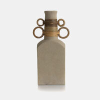 Celine Cement 4-rings Vase