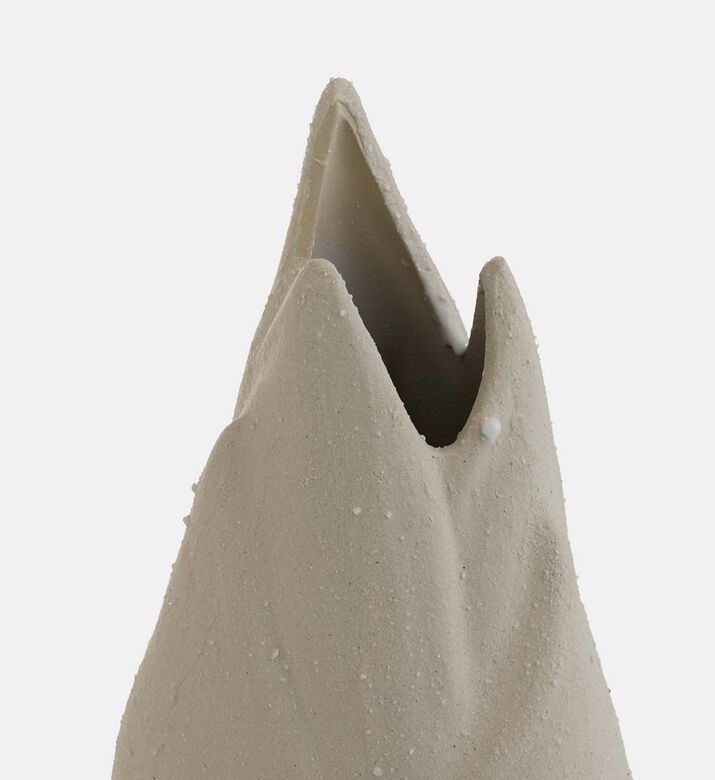 Jolipa Ceramic Drop-shape Sand Vase, Packshot View