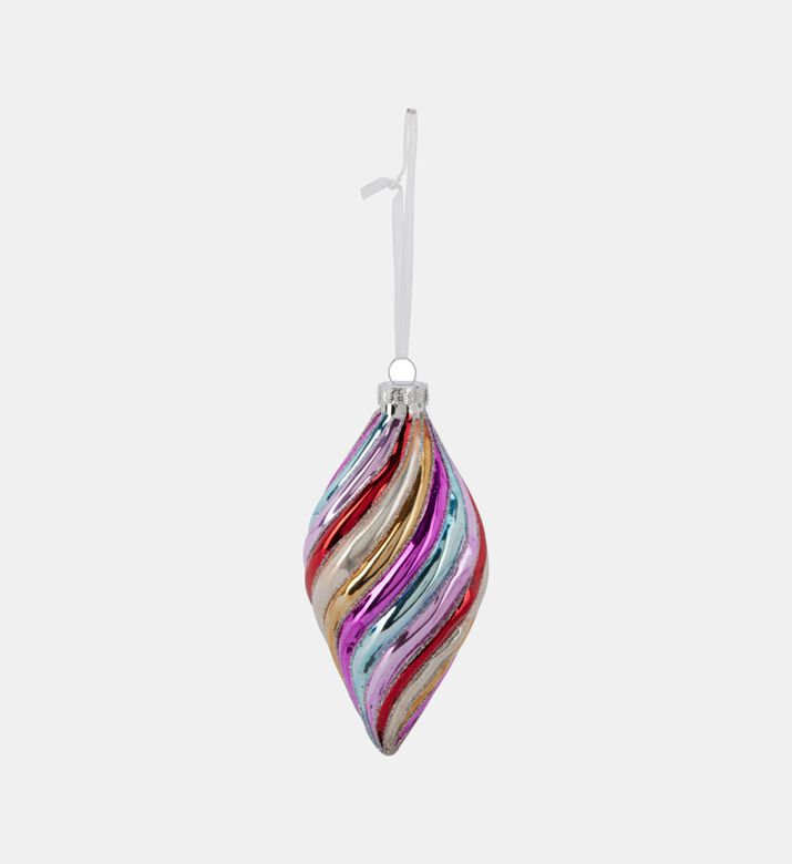 Home Deco and More Ornament Xmas Glass Design, Packshot View