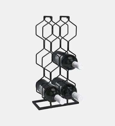Metal 8-bottles Wine Rack