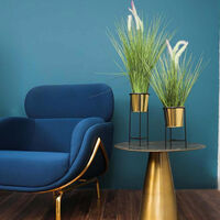 Small Metal Flower Pot