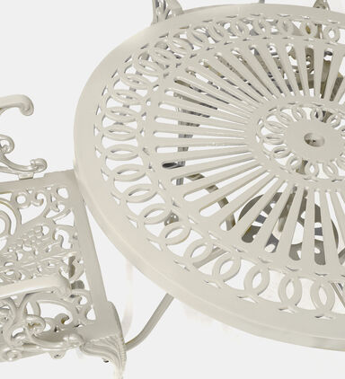 Bistro Dining Table With 4 Chairs Off White