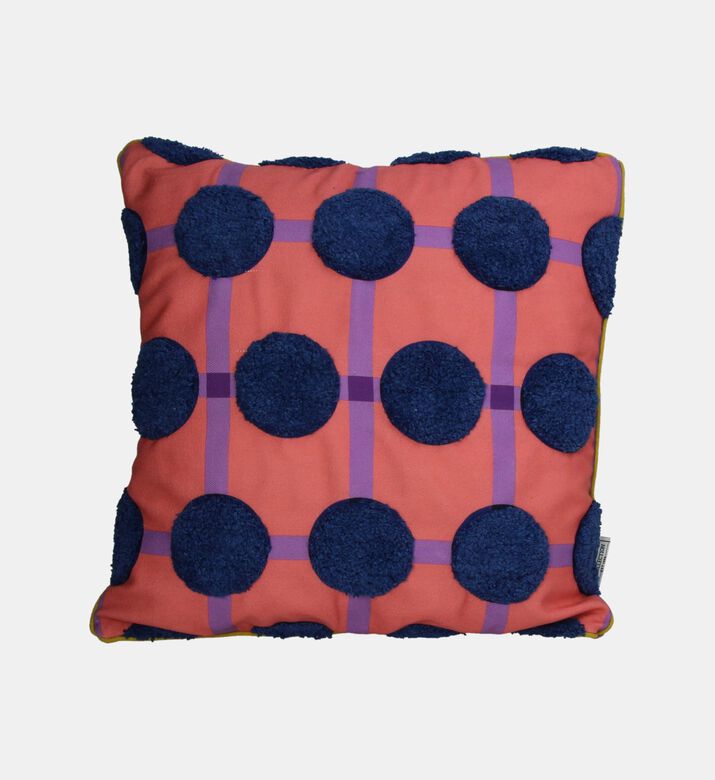 Graphic-print Square Cushion