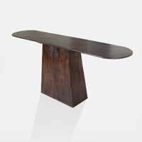Aron Console Wooden Iron Table