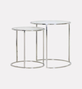 Light and Living Duarte Nesting 2-piece Table Set, Packshot View