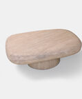 Pebble Acacia Wood Coffee Table