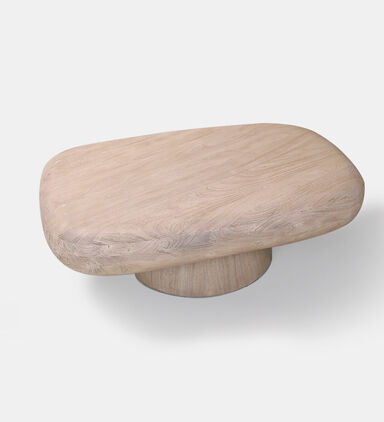 Pebble Acacia Wood Coffee Table