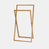 Bamboo Folding Towel Rack
