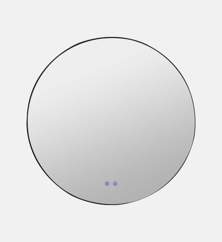 Round Backlit Bathroom Mirror